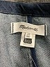 Madewell 100% Cotton Blue Blazer Size 10 - photo 6