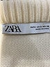 Zara Stripes Ivory Pullover Sweater Size S - photo 7