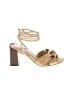 Sam Edelman Gold Sandals Size 8 - photo 1