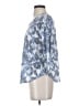 Bobeau Blue 3/4 Sleeve Top Size S - photo 5