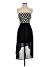 iris Chevron-herringbone Black Cocktail Dress Size S - photo 1