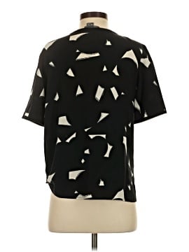 Vince. Short Sleeve Silk Top (view 2)