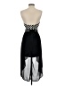 iris Chevron-herringbone Black Cocktail Dress Size S - photo 2