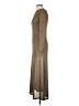 MNG Metallic Brown Casual Dress Size 2 - photo 5