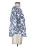 Bobeau Blue 3/4 Sleeve Top Size S - photo 4