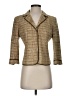 Sigrid Olsen Tweed Gold Silk Blazer Size 2 (petite) - photo 1