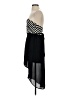 iris Chevron-herringbone Black Cocktail Dress Size S - photo 5