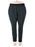 Talbots Solid Teal Active Pants Size 22 - photo 1
