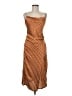 Re:named 100% Polyester Polka Dots Orange Casual Dress Size M - photo 1