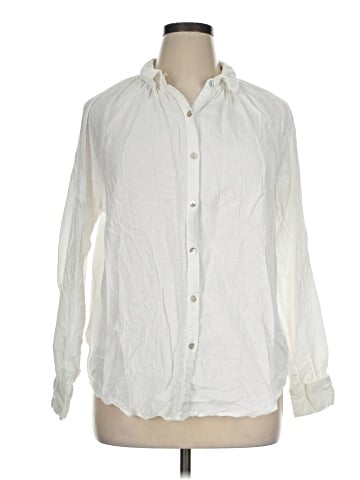 Laura Ashley Long Sleeve Button-Down Shirt (view 1)