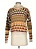 BA&SH Chevron-herringbone Orange Pullover Sweater Size XS (0) - photo 1