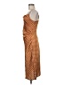 Re:named 100% Polyester Polka Dots Orange Casual Dress Size M - photo 5