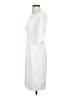 Calvin Klein Solid White Casual Dress Size 4 - photo 5