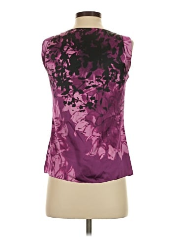 Elie Tahari Sleeveless Silk Top (view 2)