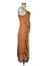 Re:named 100% Polyester Polka Dots Orange Casual Dress Size M - photo 4