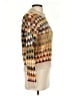 BA&SH Chevron-herringbone Orange Pullover Sweater Size XS (0) - photo 4