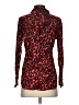 Equipment Animal Print Red Long Sleeve Blouse Size S - photo 2