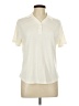 Westbound Ivory Short Sleeve Blouse Size L - photo 1
