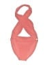 Norma Kamali Solid Pink One Piece Swimsuit Size XL - photo 1