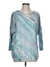 Unbranded Teal 3/4 Sleeve Top Size L (estimated) - photo 1