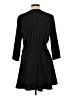 Dance & Marvel Solid Black Casual Dress Size L - photo 2