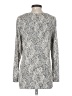 NZT by Nic + Zoe Paisley Gray Pullover Sweater Size S - photo 2