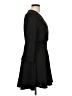 Dance & Marvel Solid Black Casual Dress Size L - photo 4