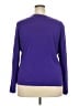 Kate Hill Purple Long Sleeve Top Size 2X - photo 2