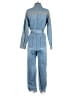 One Teaspoon 100% Cotton Blue Jumpsuit Size S - photo 2