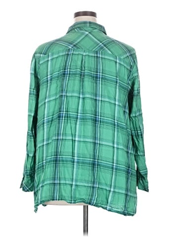 J.Jill 3/4 Sleeve Button-Down Shirt (view 2)