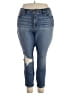 Good American Hearts Blue Jeans Size 22 - photo 1