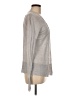 Eileen Fisher 100% Linen Gray Cardigan Size M (petite) - photo 4