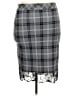 Torrid Plaid Gray Formal Skirt Size 2X Plus (2) - photo 1