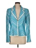 Escada Chevron-herringbone Teal Blazer Size EU 38 / US 8 - photo 1