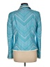 Escada Chevron-herringbone Teal Blazer Size EU 38 / US 8 - photo 2