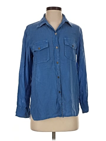 Current/Elliott Long Sleeve Button-Down Shirt (view 1)