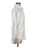 Glam White Long Sleeve Blouse Size M - photo 4
