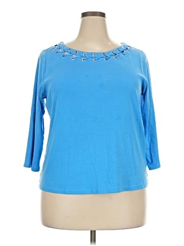 Rafaella 3/4 Sleeve Top (view 1)