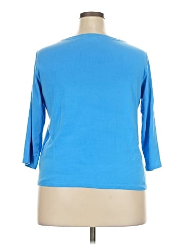 Rafaella 3/4 Sleeve Top (view 2)