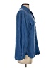 Current/Elliott 100% Tencel Blue Long Sleeve Button-Down Shirt Size Sm (1) - photo 4