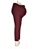 Active by Old Navy Solid Burgundy Active Pants Size XL Maternity - photo 4