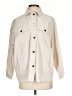 Zara 100% Cotton Ivory Jacket Size XS - photo 1