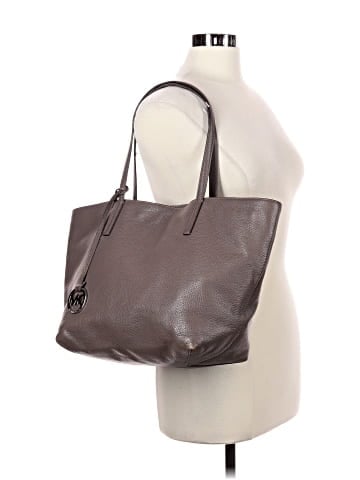 MICHAEL Michael Kors Leather Tote (view 2)