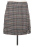 Old Navy 100% Polyester Houndstooth Gray Casual Skirt Size M - photo 1