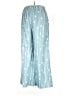 Unbranded 100% Polyester Hearts Blue Casual Pants Size XL - photo 1