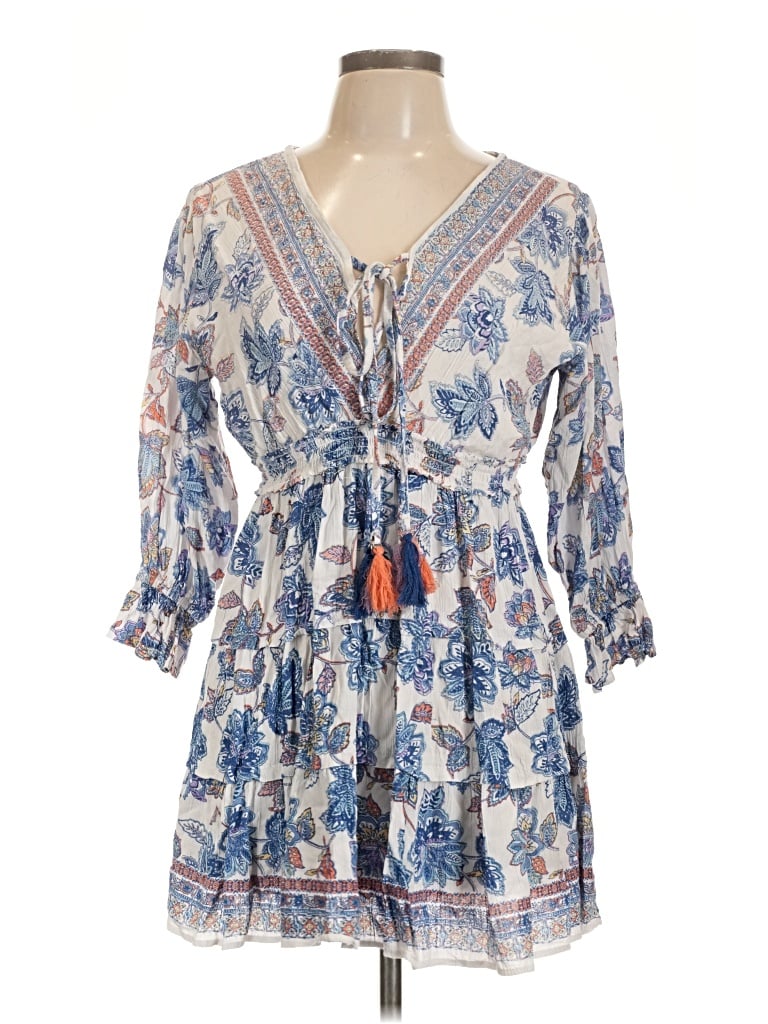 Pre-owned Angie Casual Dress In Blue