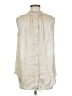 Maeve 100% Polyester Ivory Sleeveless Blouse Size 8 - photo 2