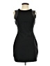 MNG Solid Black Cocktail Dress Size XS - photo 1