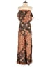 Free People Paisley Brown Jumpsuit Size XS - photo 1