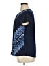 Dana Buchman Blue Short Sleeve Blouse Size XL - photo 5